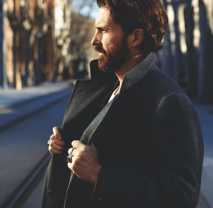 Man in a Winter Coat