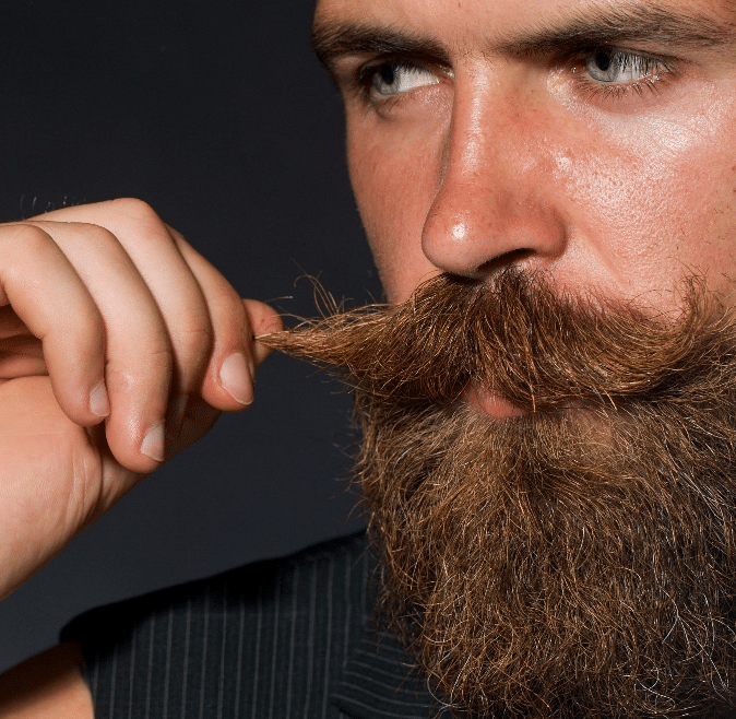 Man with a Styled Beard